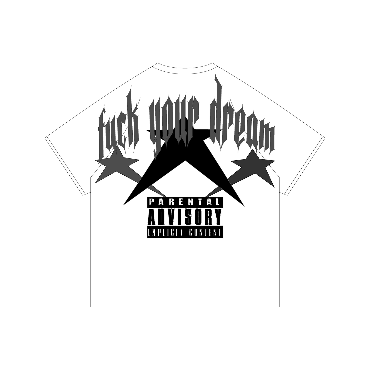 CORE FUCK YOUR DREAM STARS TEE